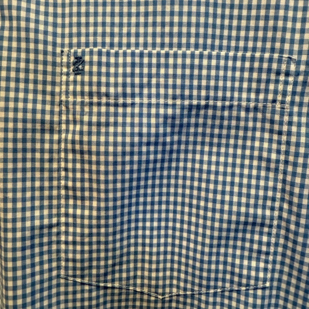 Izod Gingham Shirt - Picture 5 of 9